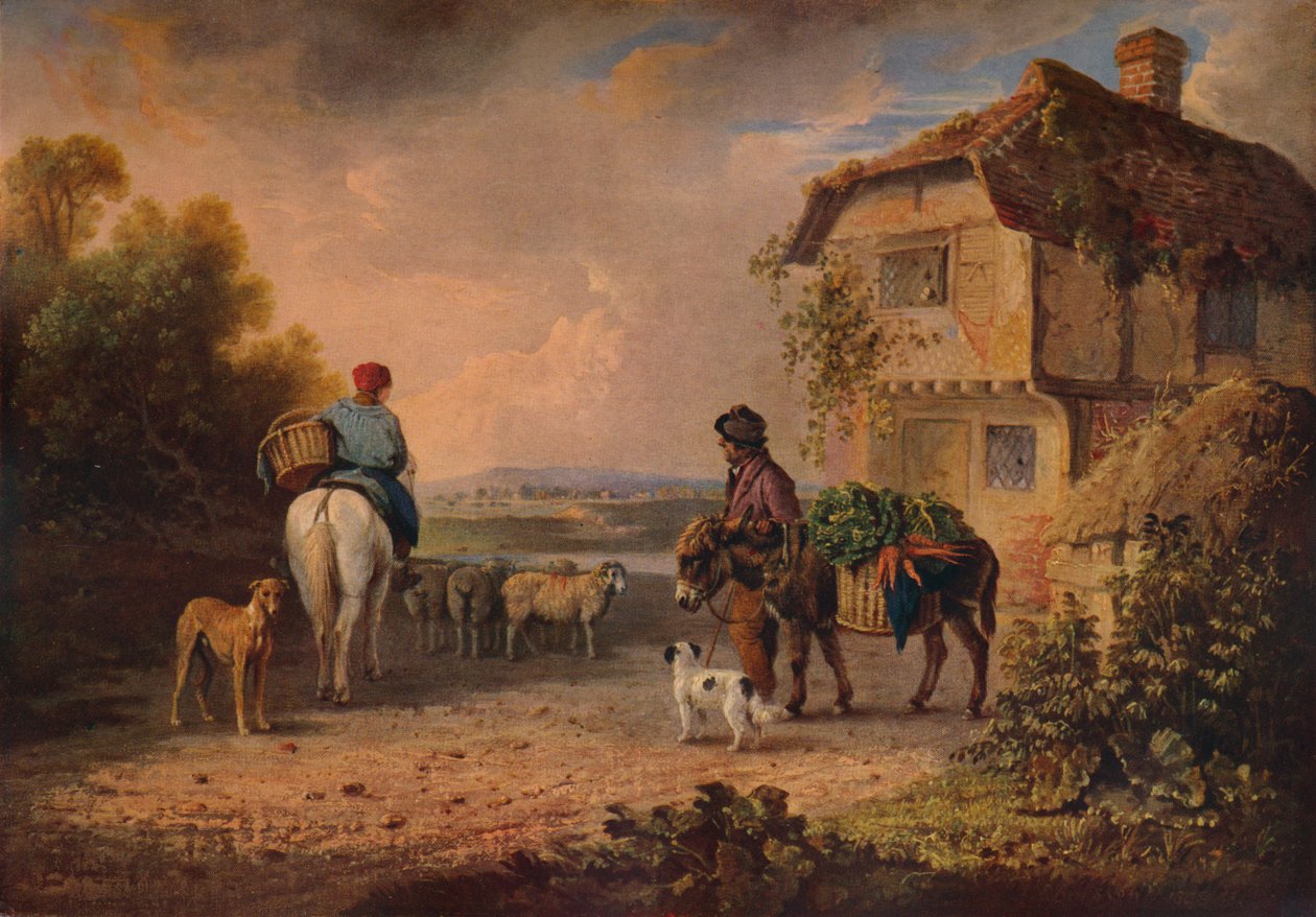 خارج السوق ، 1828 بواسطة ادموند بريستو