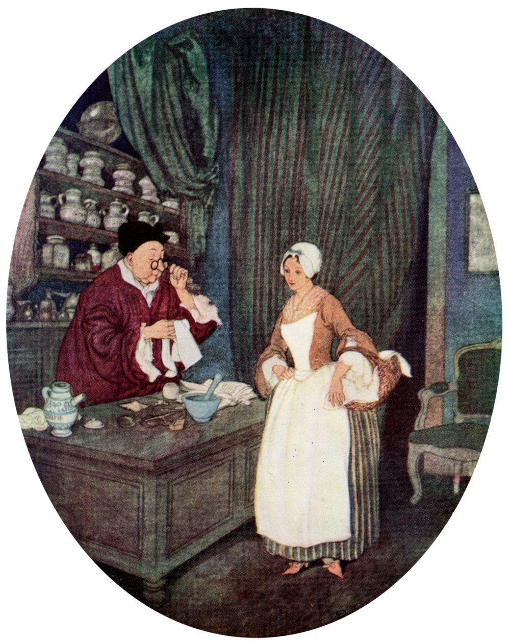 "لم أر الخياطة بهذه الصغر مطلقًا" ، 1900-1950 بواسطة إدموند دولاك