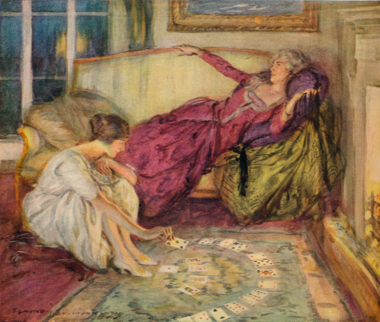 سقوط البطاقة ، c1889-1924 ، 1924 بواسطة ادموند جوزيف سوليفان