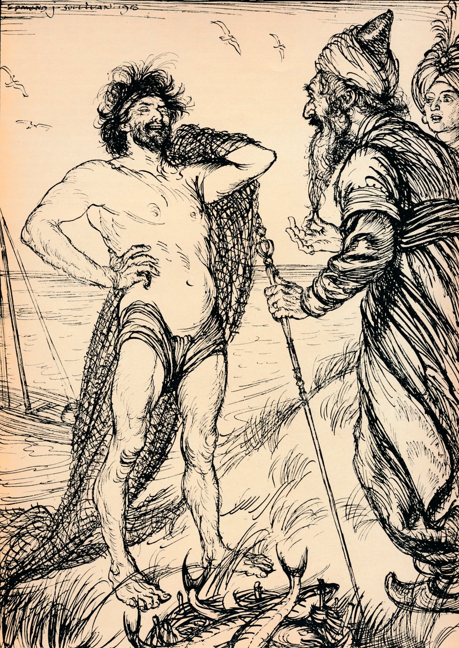 العثور على الرجل السعيد ، 1918 ، 1918 بواسطة ادموند جوزيف سوليفان