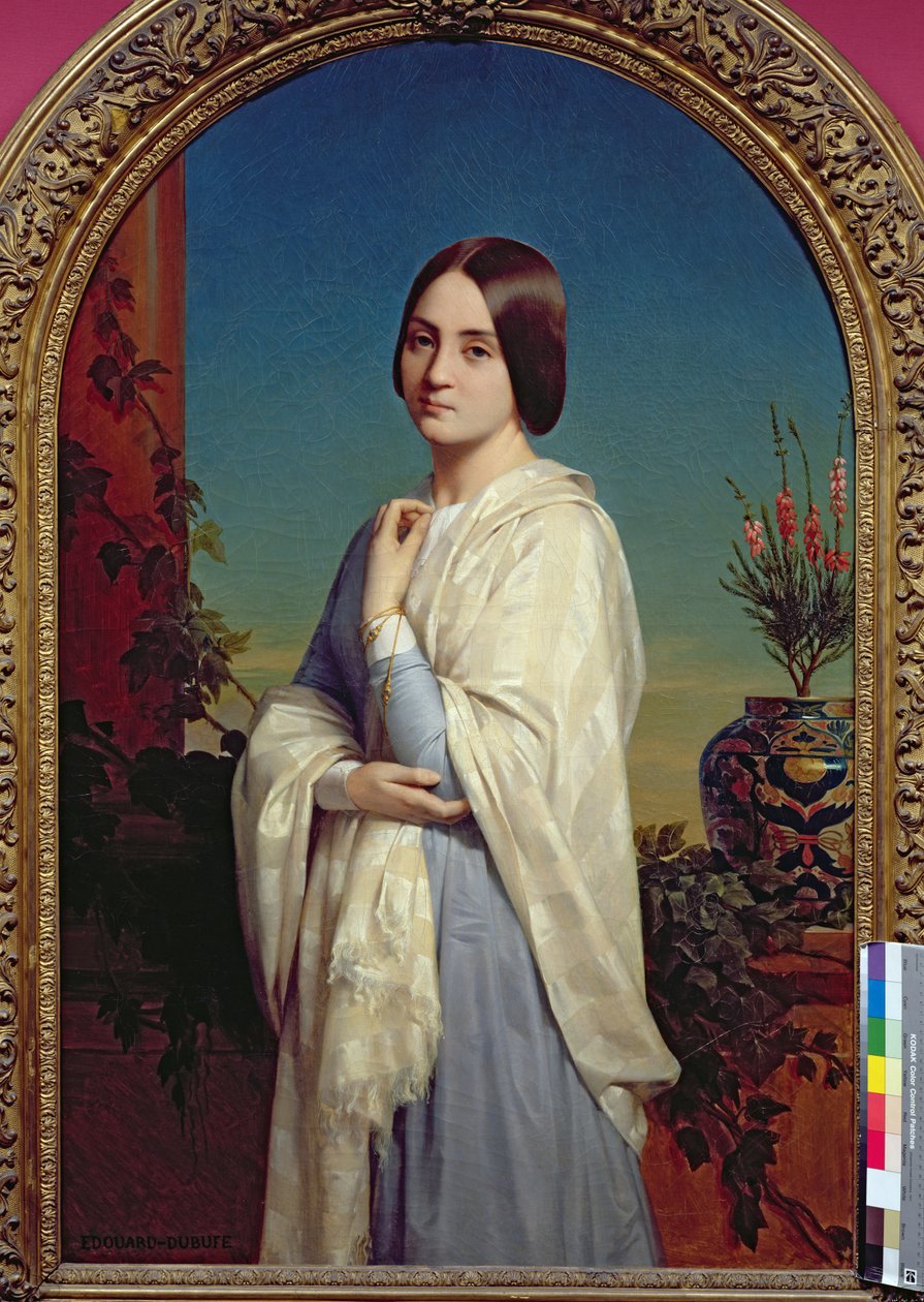 مدام إدوارد دوبوف (1822-55) 1842 بواسطة إدوارد لويس دوبوف