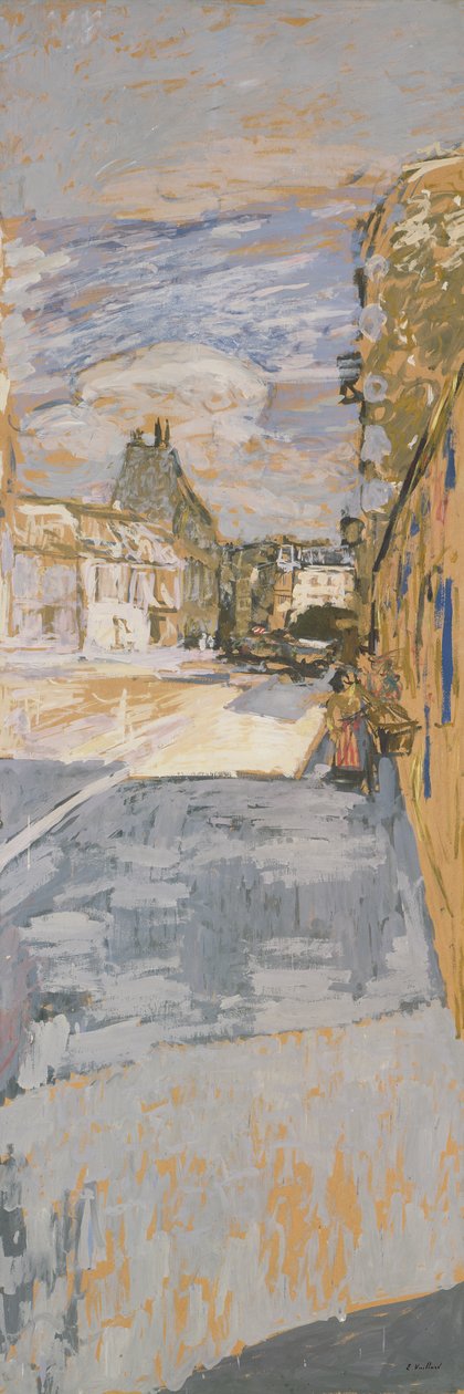شوارع باريس (لوحة 2 من 6) ، ج .1908 بواسطة إدوارد فويلارد