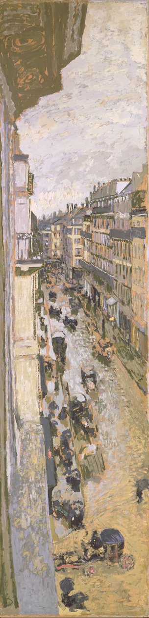 شوارع باريس ، ج 1908 بواسطة إدوارد فويلارد