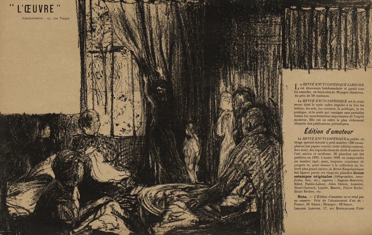مسرح العمل: أنصار المجتمع 1895 بواسطة إدوارد فويلارد