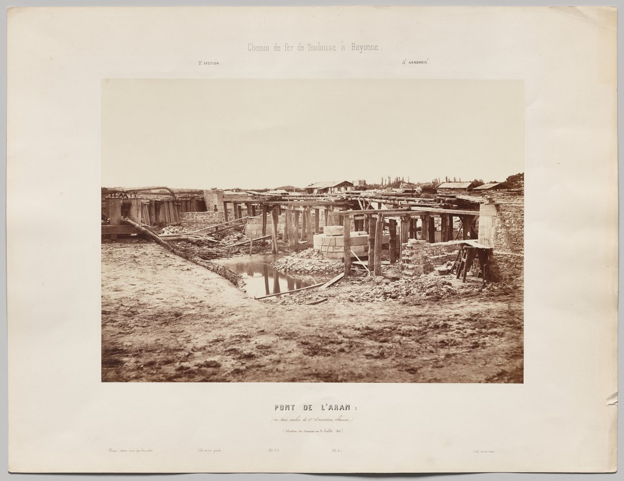السكك الحديدية من تولوز إلى بايون. Pont de l