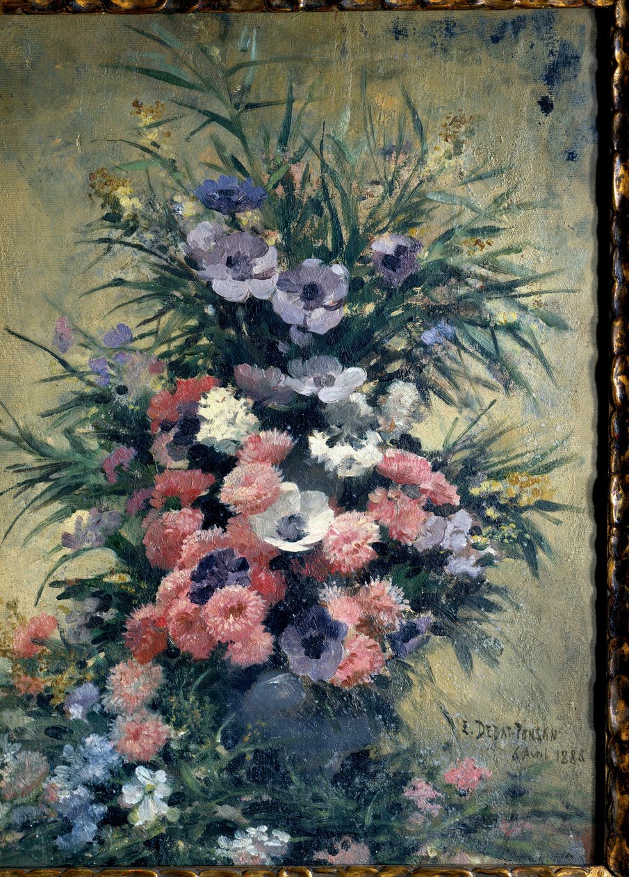 باقة من شقائق النعمان للرسم إدوار ديبات بونسان (1847-1913). 1888. جولات متحف الفنون الجميلة بواسطة إدوارد ديبات بونسان