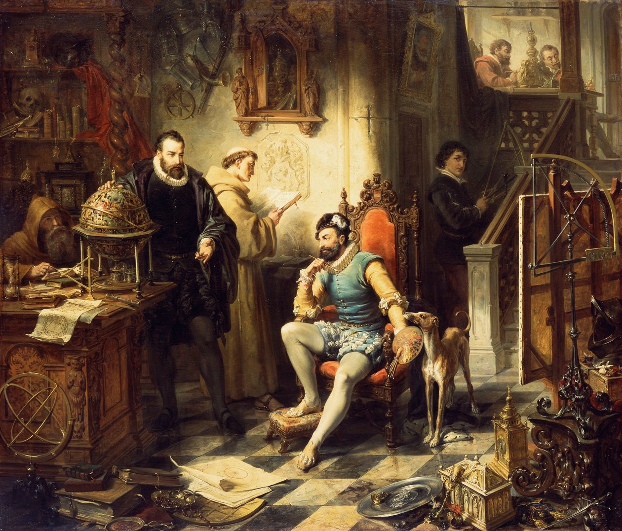 اكتشاف التلسكوب 1855 بواسطة إدوارد إندر