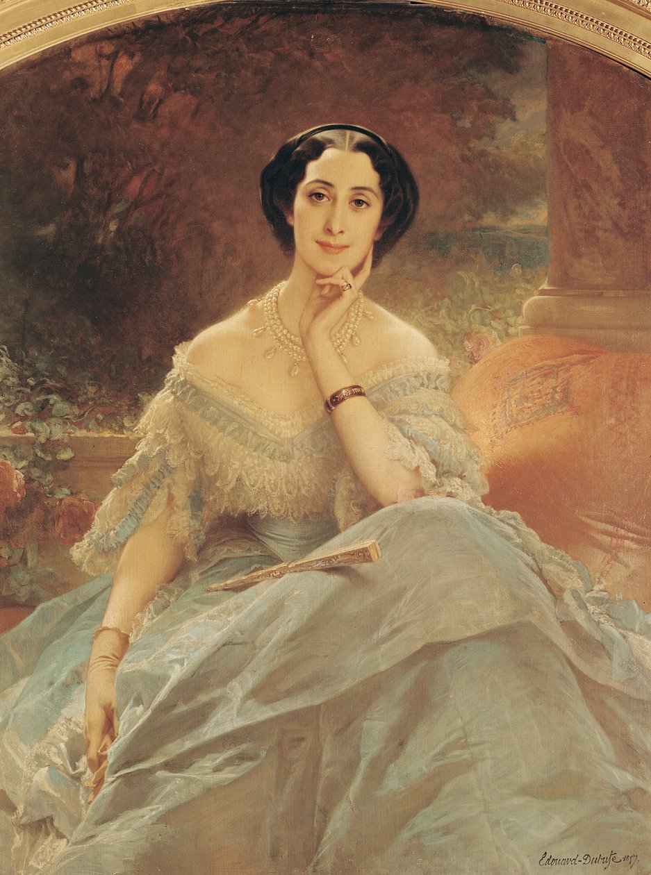 صورة للكونتيسة هاليز كلاباريد ، 1857 بواسطة إدوارد لويس دوبوف