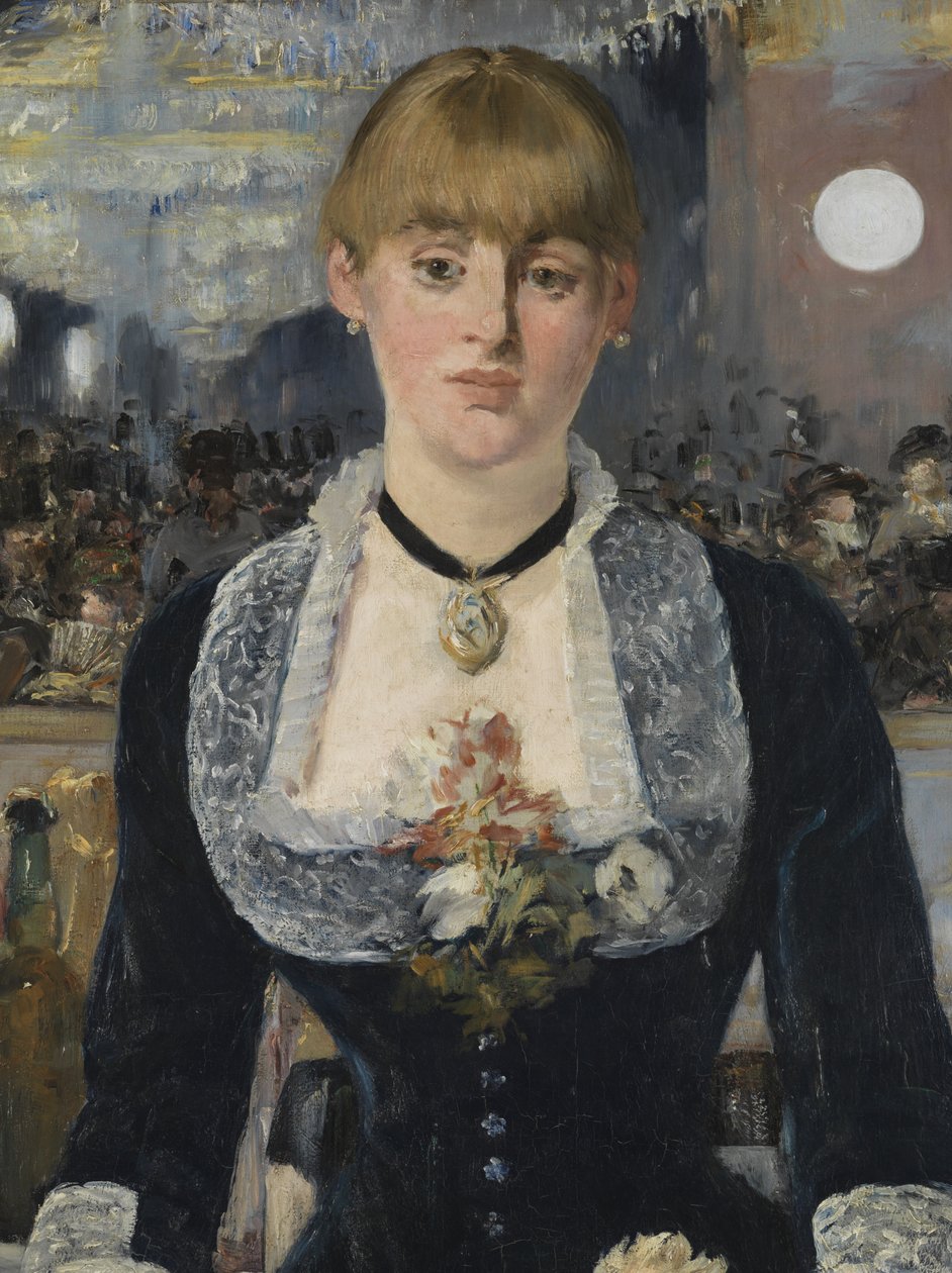 A Bar at the Folies-Bergere، 1881-82 (تفاصيل 2536) بواسطة إدوارد مانيه