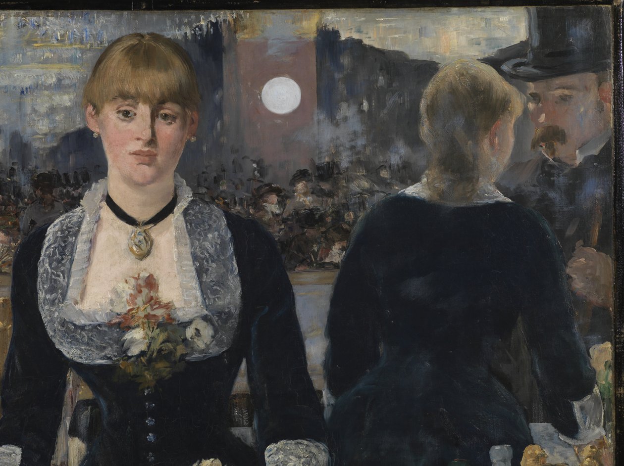 A Bar at the Folies-Bergere، 1881-82 (تفاصيل 2536) بواسطة إدوارد مانيه