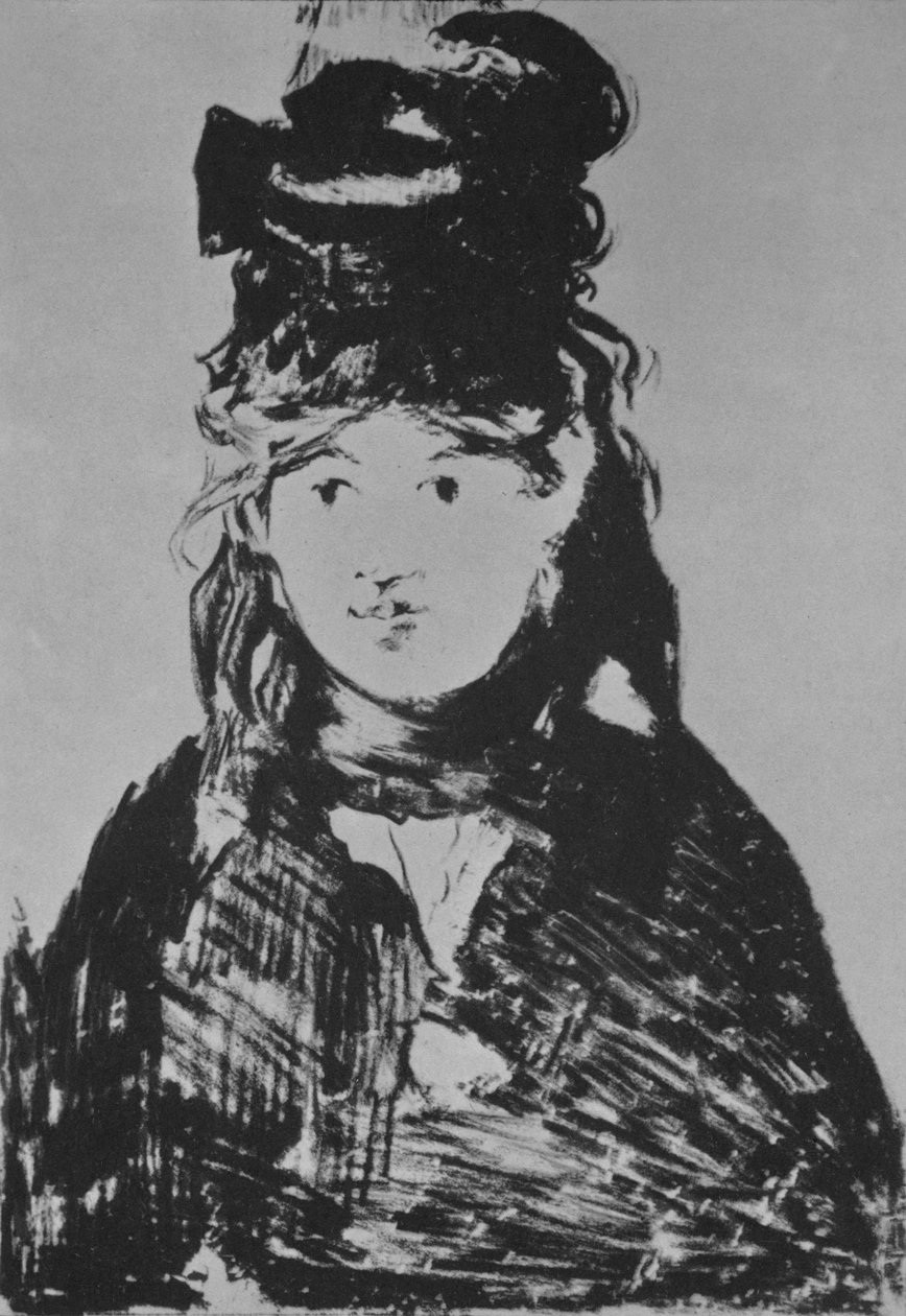 بيرثي موريسوت ، ج. 1870s ، 1946. بواسطة إدوارد مانيه