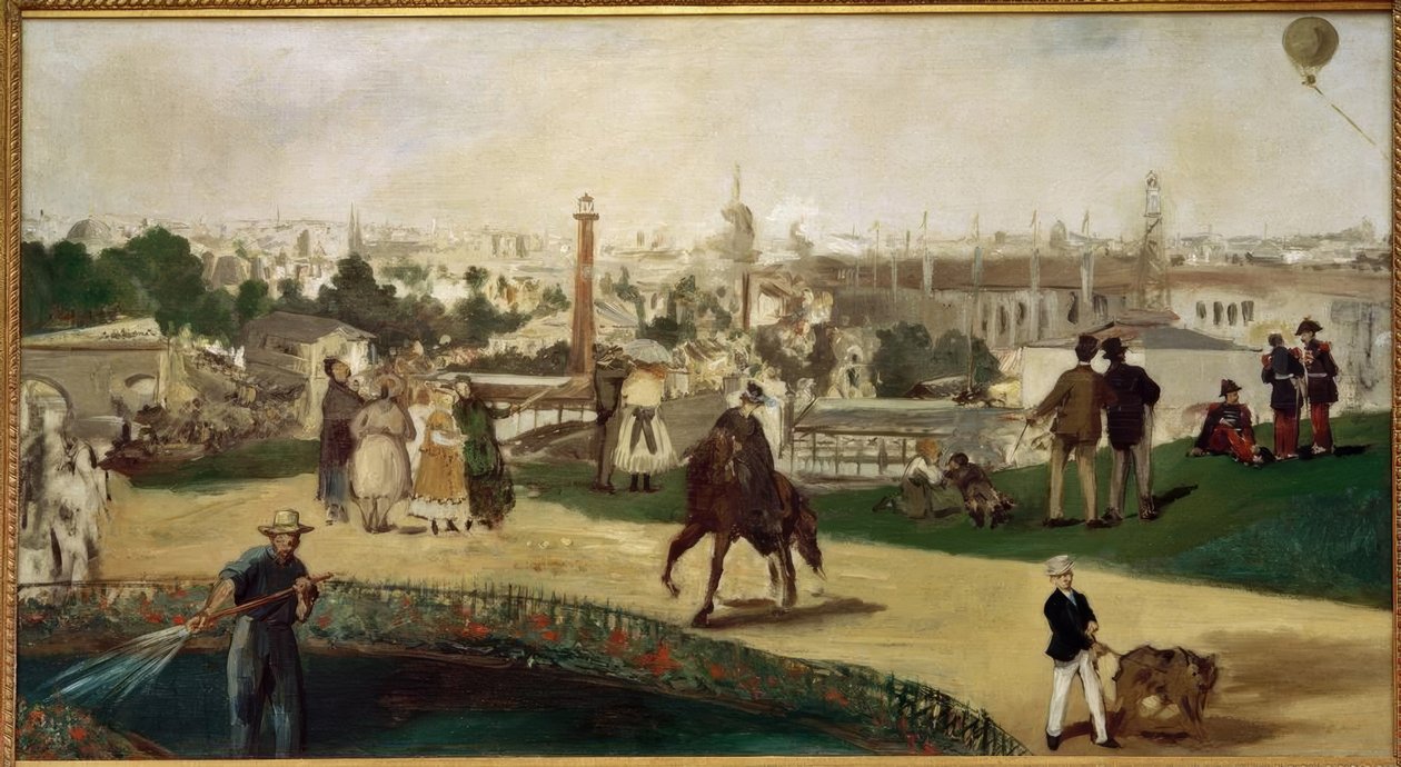 المعرض العالمي 1867 بواسطة إدوارد مانيه