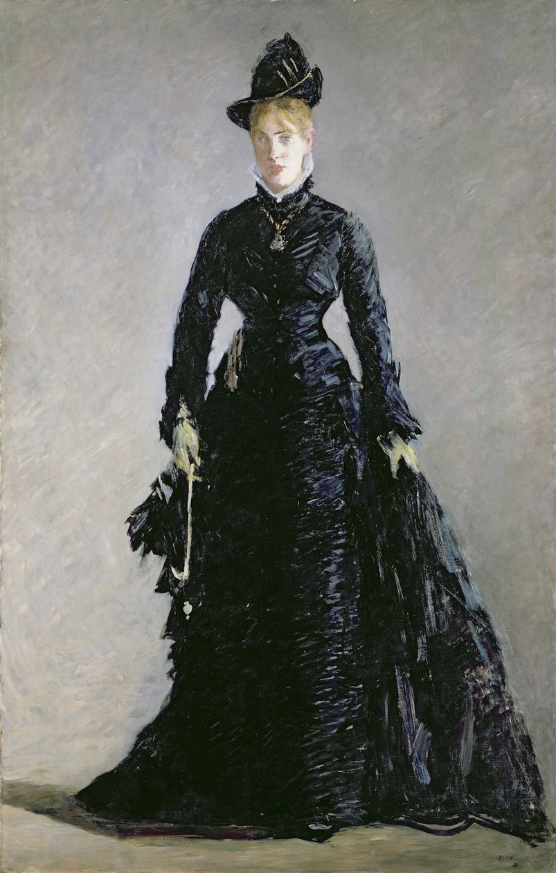 La Parisienne - Manet ، Edouard (1832-1883) - 1875 - زيت على قماش - 192x125 - Nationalmuseum Stockholm بواسطة إدوارد مانيه
