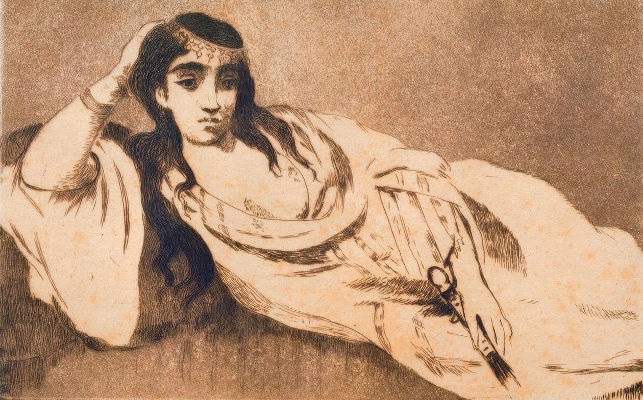 Odaliske بواسطة إدوارد مانيه