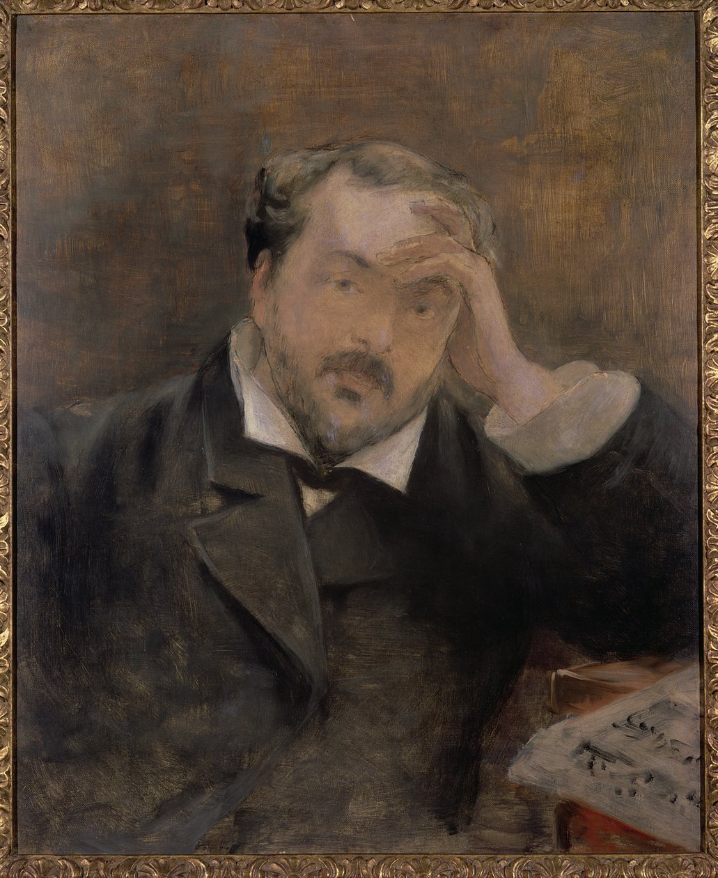 صورة لإيمانويل شابرييه (1841-1894) 1881 بواسطة إدوارد مانيه