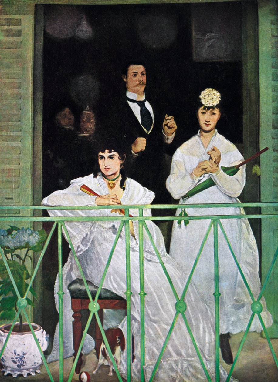 الشرفة ، 1868-1869. بواسطة إدوارد مانيه