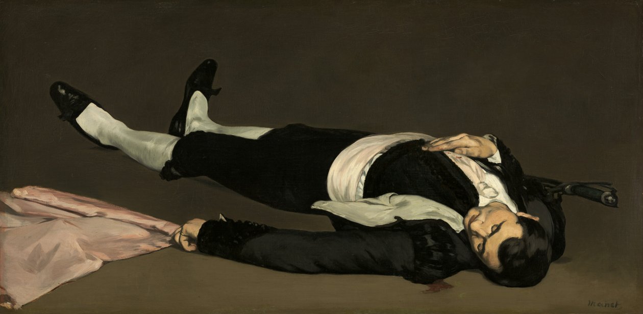 The Dead Toreador ، ربما عام 1864. بواسطة إدوارد مانيه