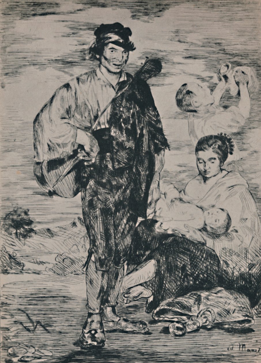 الغجر ، 1862 ، 1946 بواسطة إدوارد مانيه
