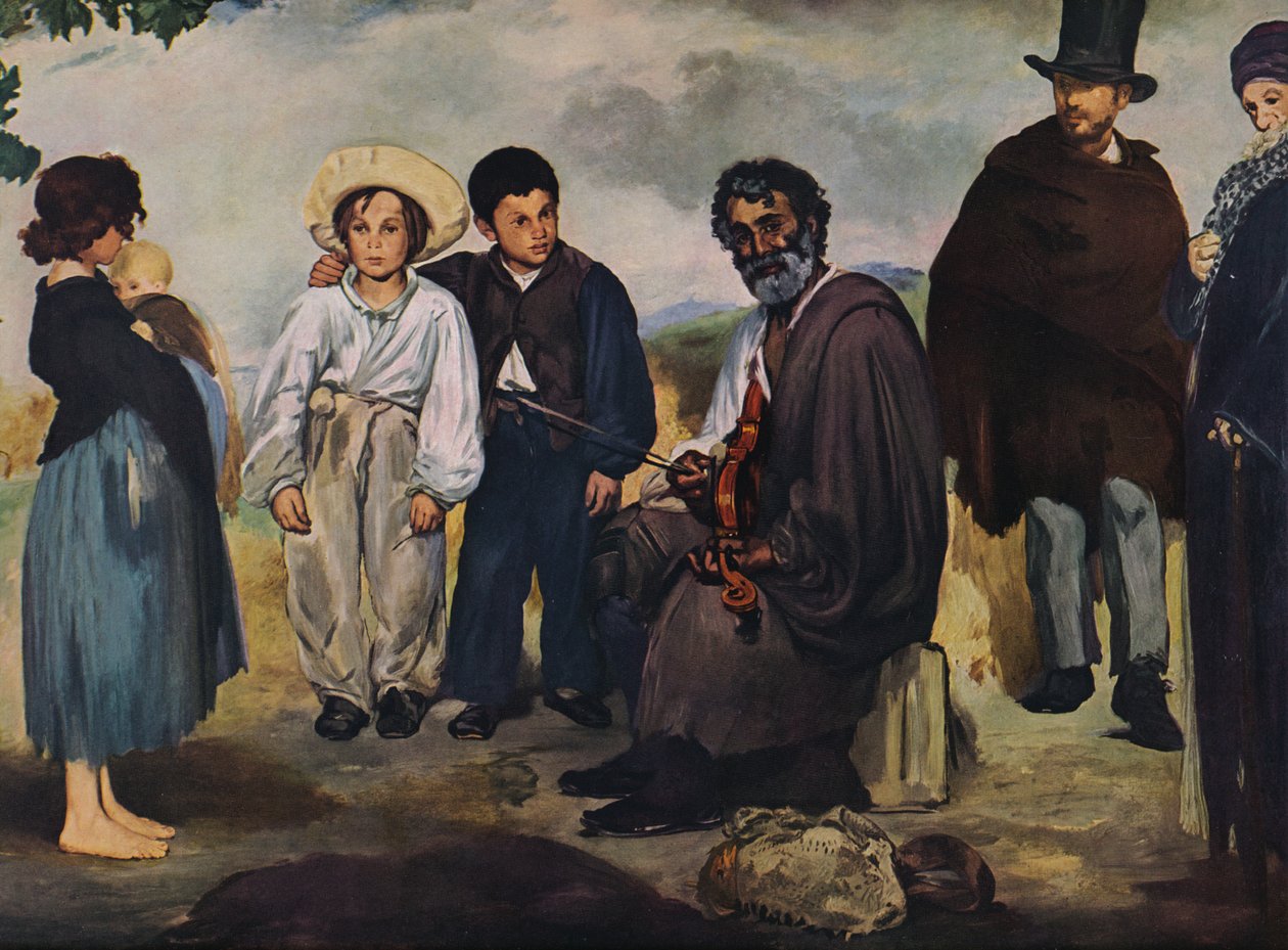 الموسيقار القديم 1862 بواسطة إدوارد مانيه