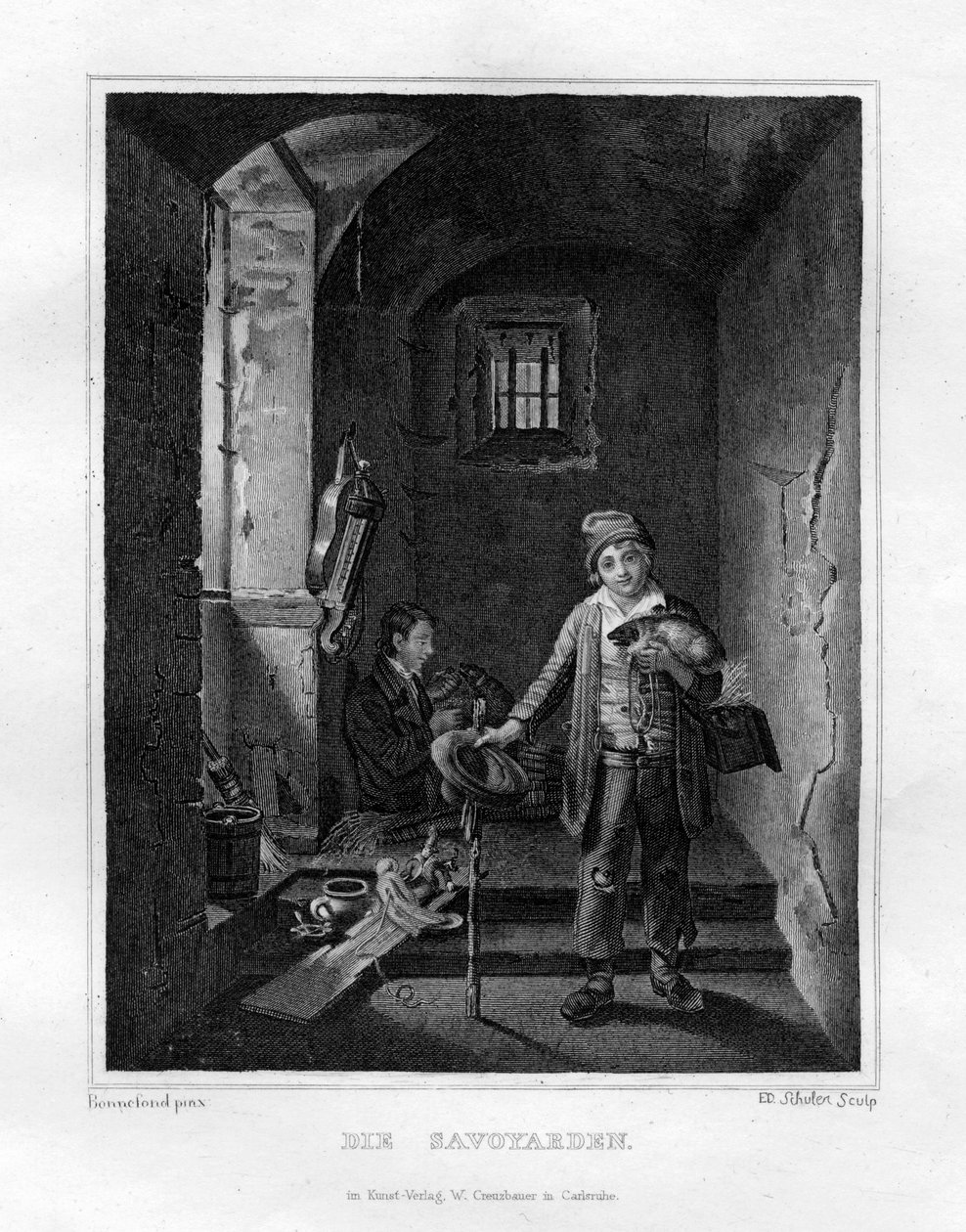 "سافوياردز" ، c1833 بواسطة إدوارد شولر