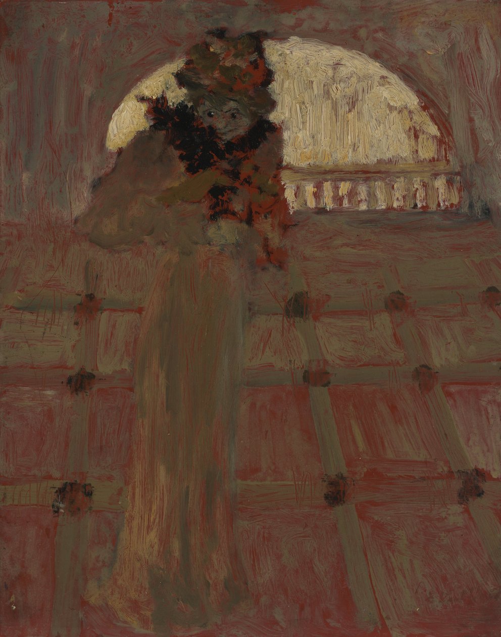 Misia في الأوبرا ، ج. 1900 بواسطة إدوارد فويلارد