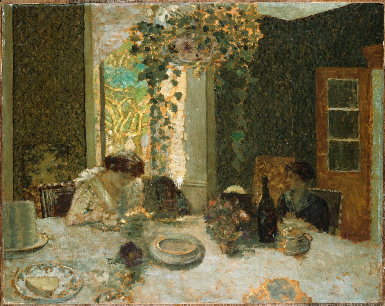 غرفة الطعام ، c.1900 بواسطة إدوارد فويلارد