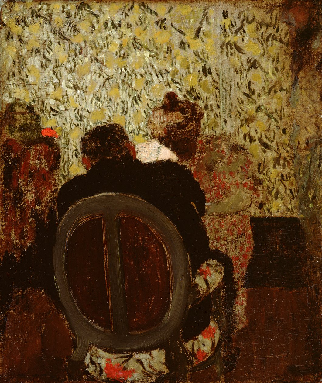 مانيكير ، 1897 (زيت على البطاقة) بواسطة إدوارد فويلارد