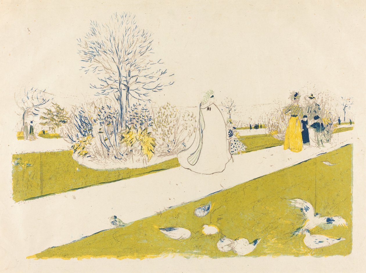 The Tuileries Garden The Tuileries Garden ، تم نشره عام 1896. بواسطة إدوارد فويلارد