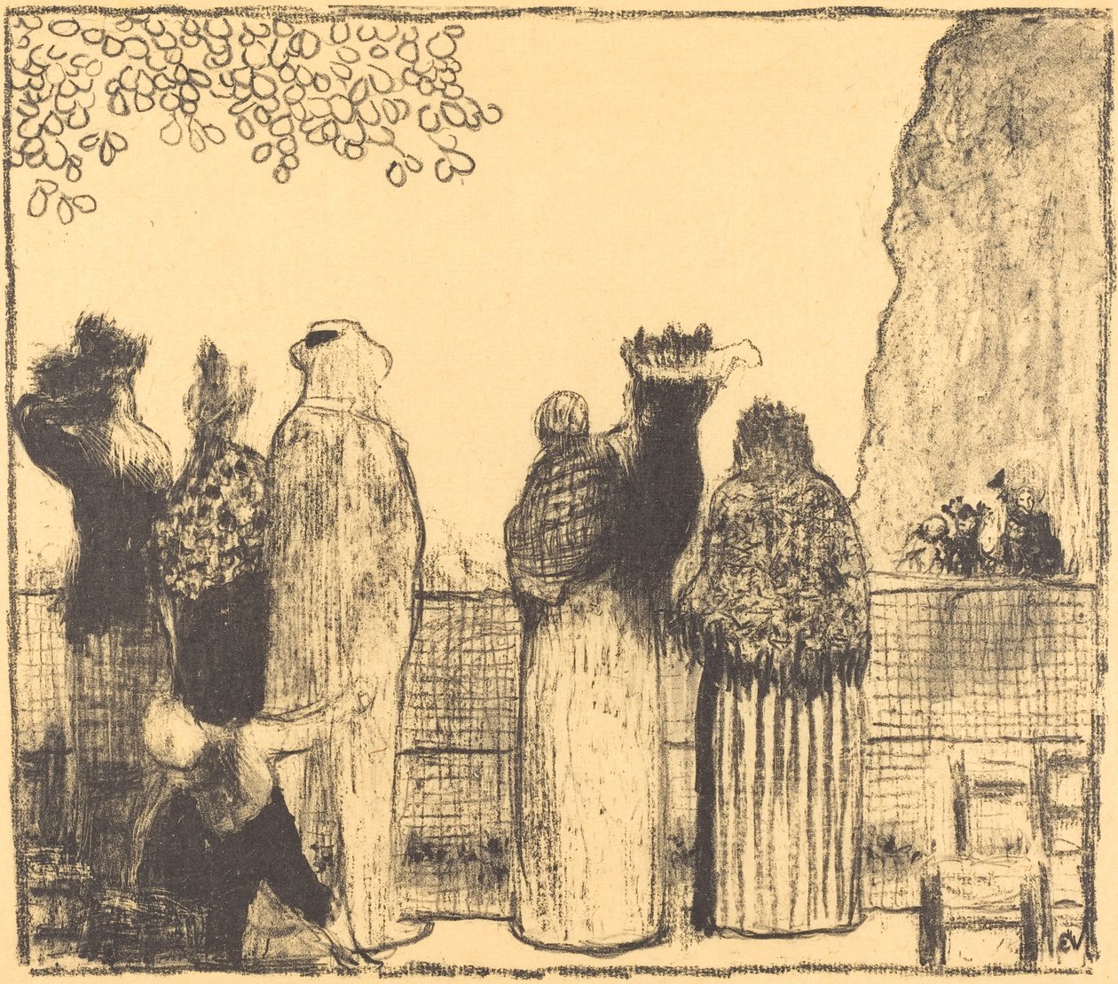 The Tuileries Les Tuileries ، تم نشره عام 1895. بواسطة إدوارد فويلارد