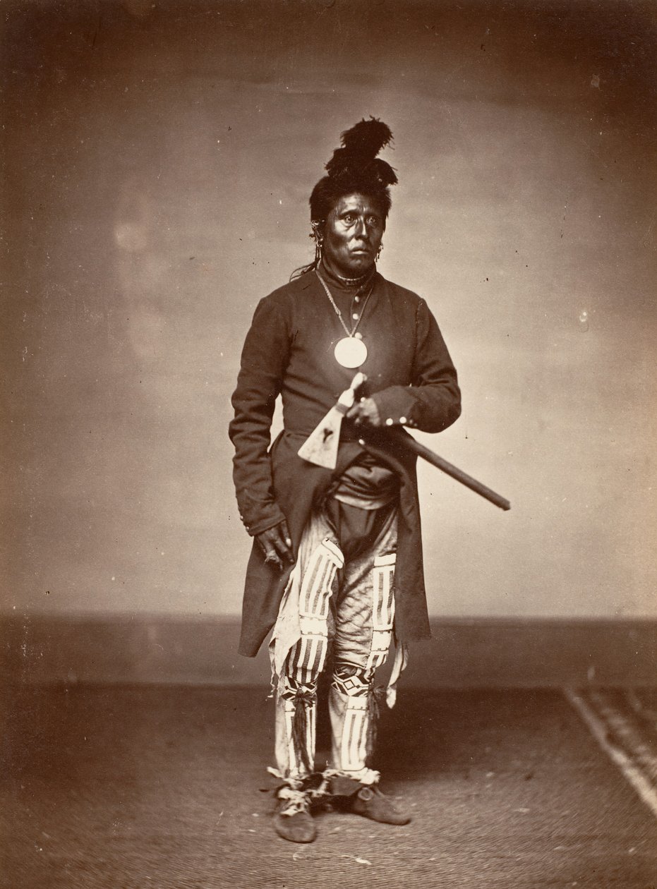 Ti ra wa hut Re sa ru Sky Chief، ca. 1867. بواسطة إدريك إل إيتون.