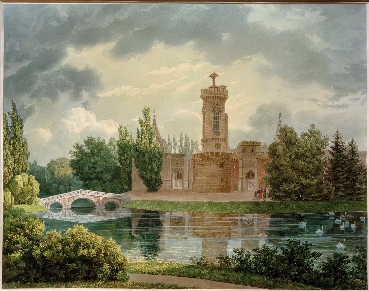 فرانزينزبرج (بني 1801-1836 تحت الإمبراطور فرانز الأول ؛ القوس: يوهان فرديناند هيتزيندورف فون هوهنبرغ). بواسطة إدوارد جورك