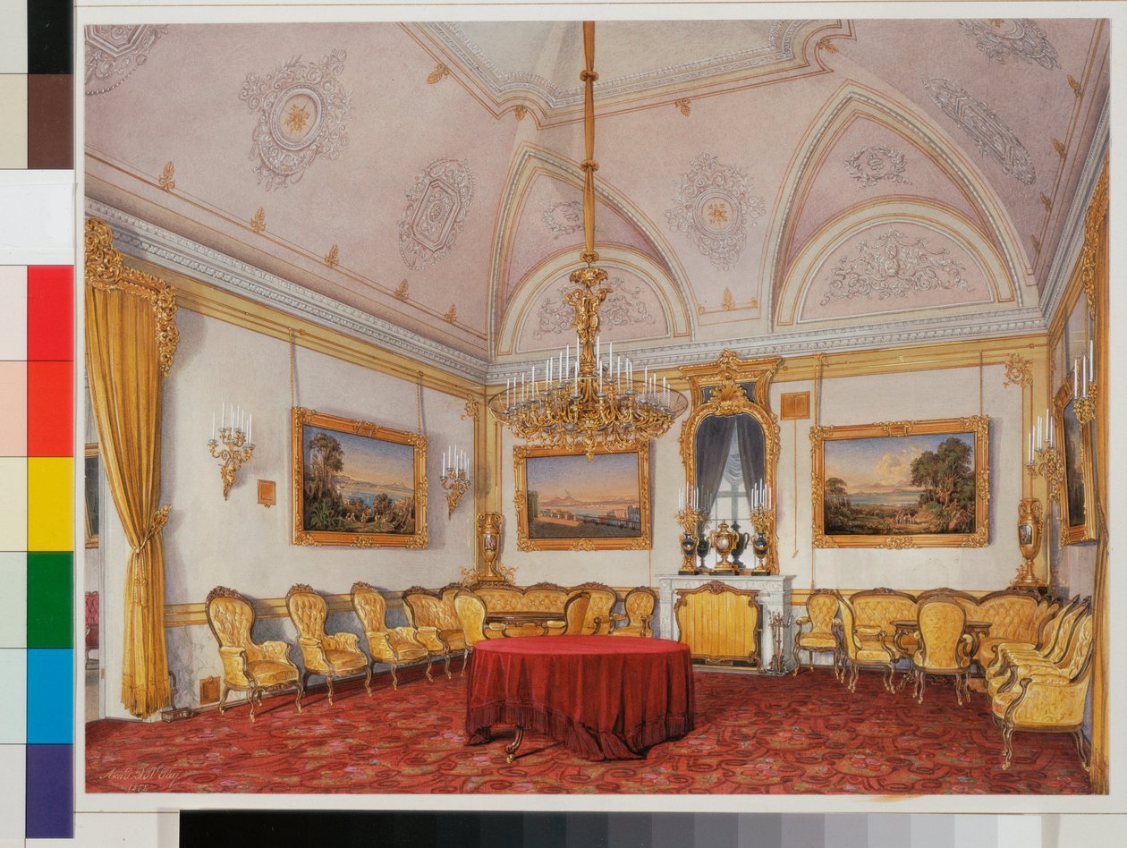 التصميمات الداخلية للقصر الشتوي (Palais d