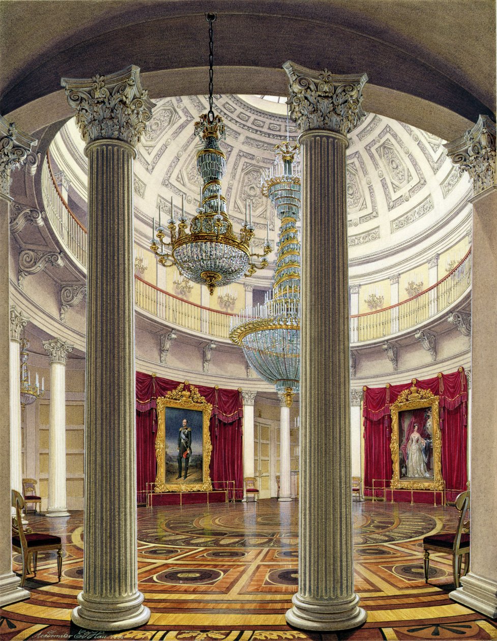 The Rotunda ، قصر الشتاء ، 1862 بواسطة إدوارد هاو