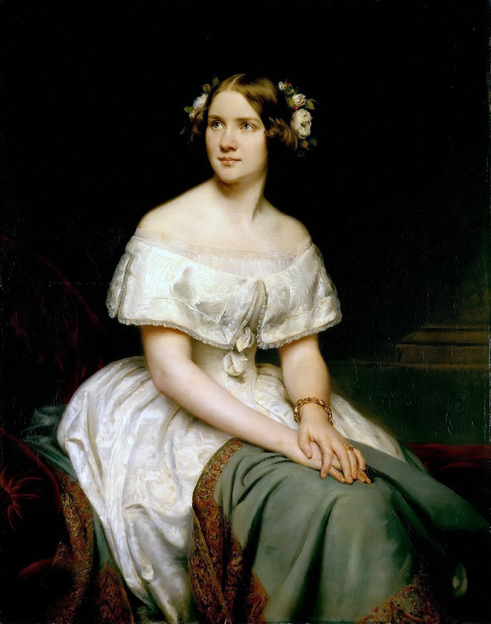 صورة لسوبرانو جيني ليند 1820-1887 ، 1846. بواسطة إدوارد ماغنوس