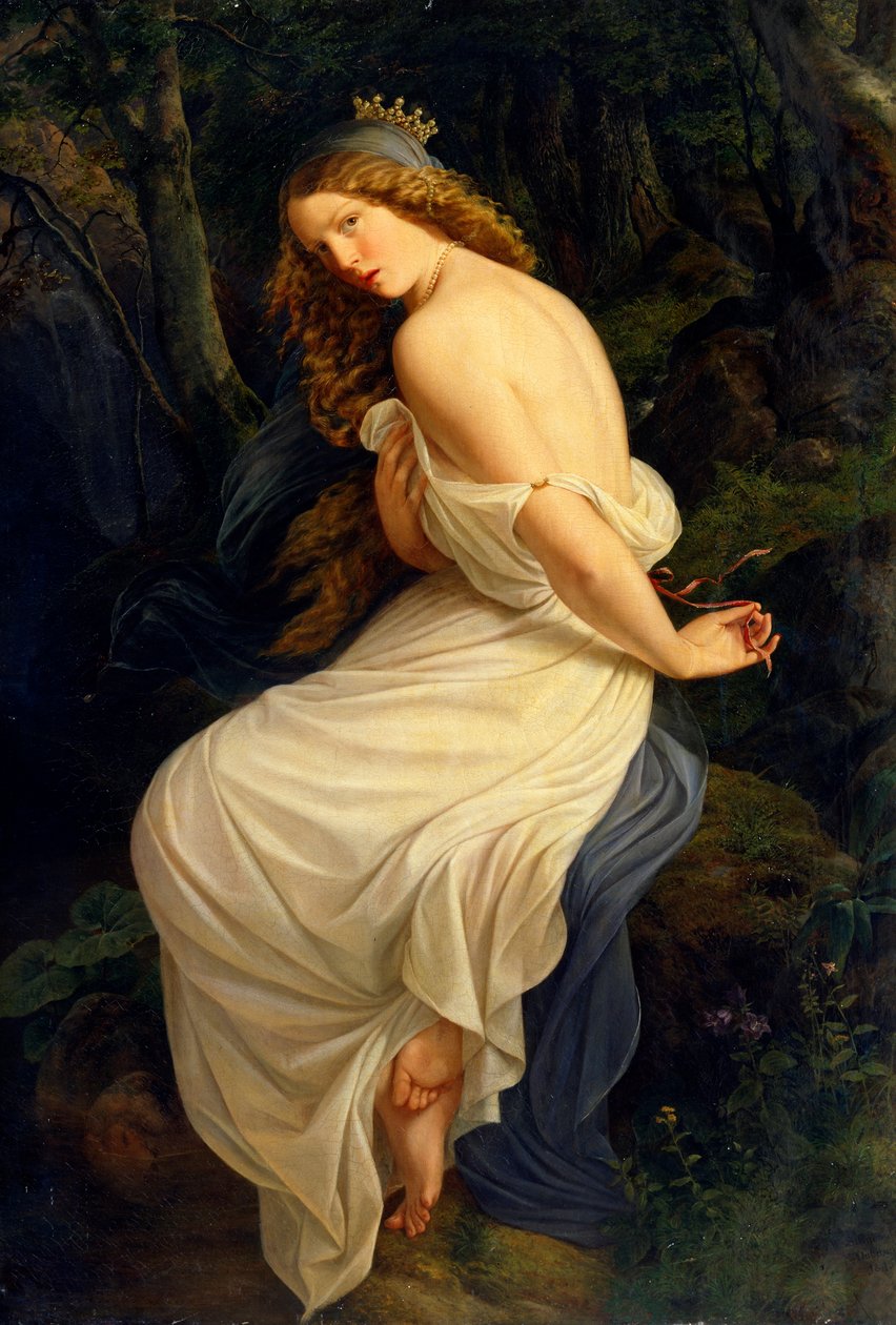 Undine ، 1843 بواسطة إدوارد شتاينبروك