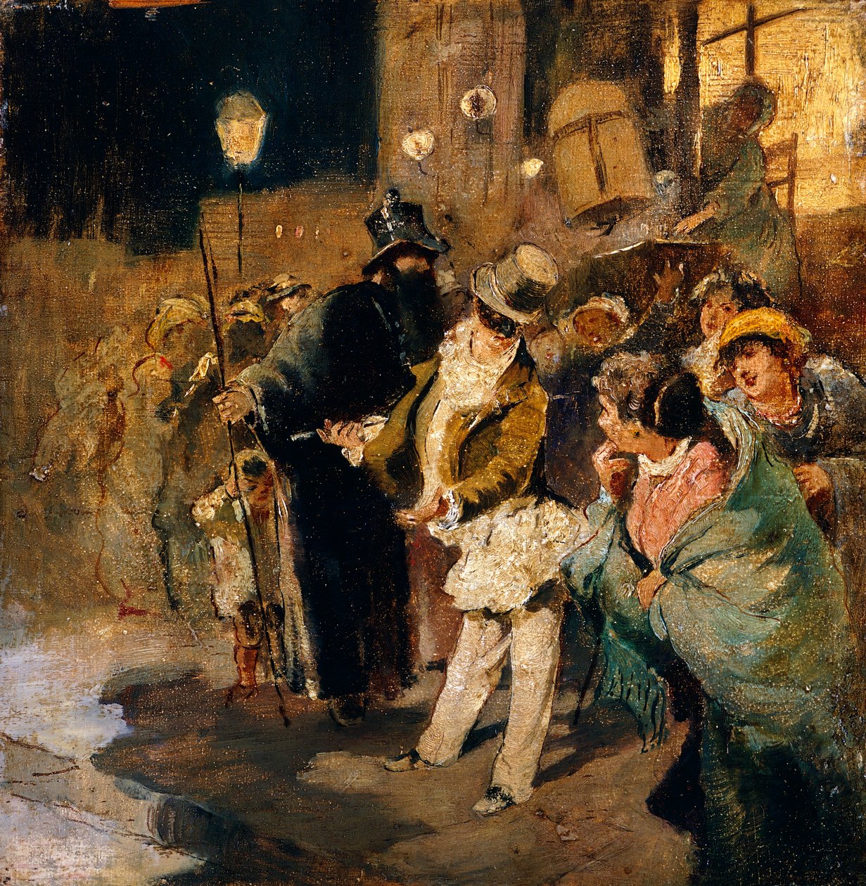 Carnival, by Dalbono Edward (1841-1915) بواسطة إدواردو دالبونو