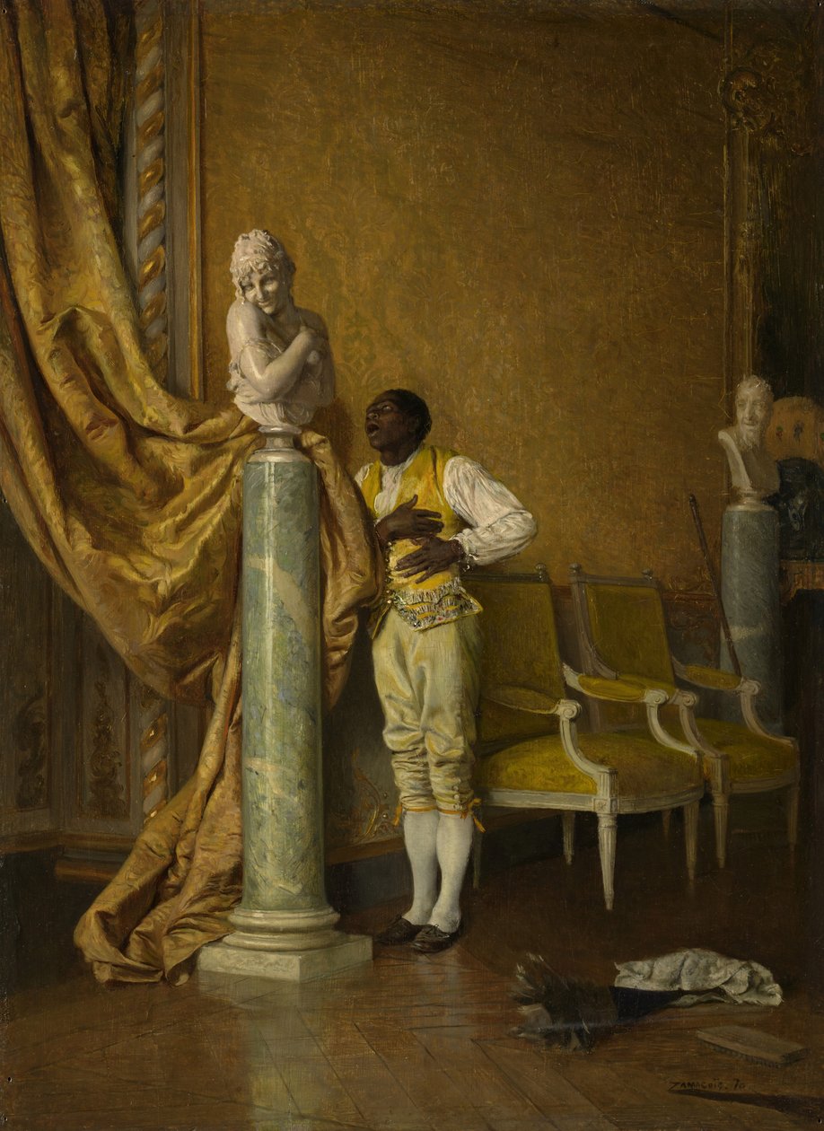 الحب الأفلاطوني ، 1870 بواسطة Eduardo Zamacois y Zabala