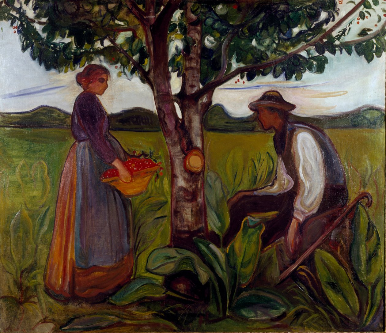 الخصوبة ، حوالي 1898 بواسطة إدوارد مونش