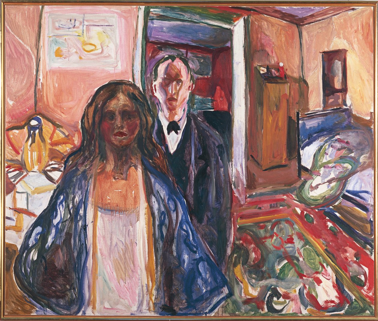 Norway, Oslo, The Artist and the Model بواسطة إدوارد مونش