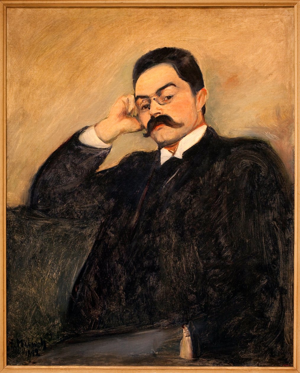 بورتريه ثور لوتكين (1863-1913) - رسم إدوارد مونش (1863-1944) ، زيت على قماش بواسطة إدوارد مونش