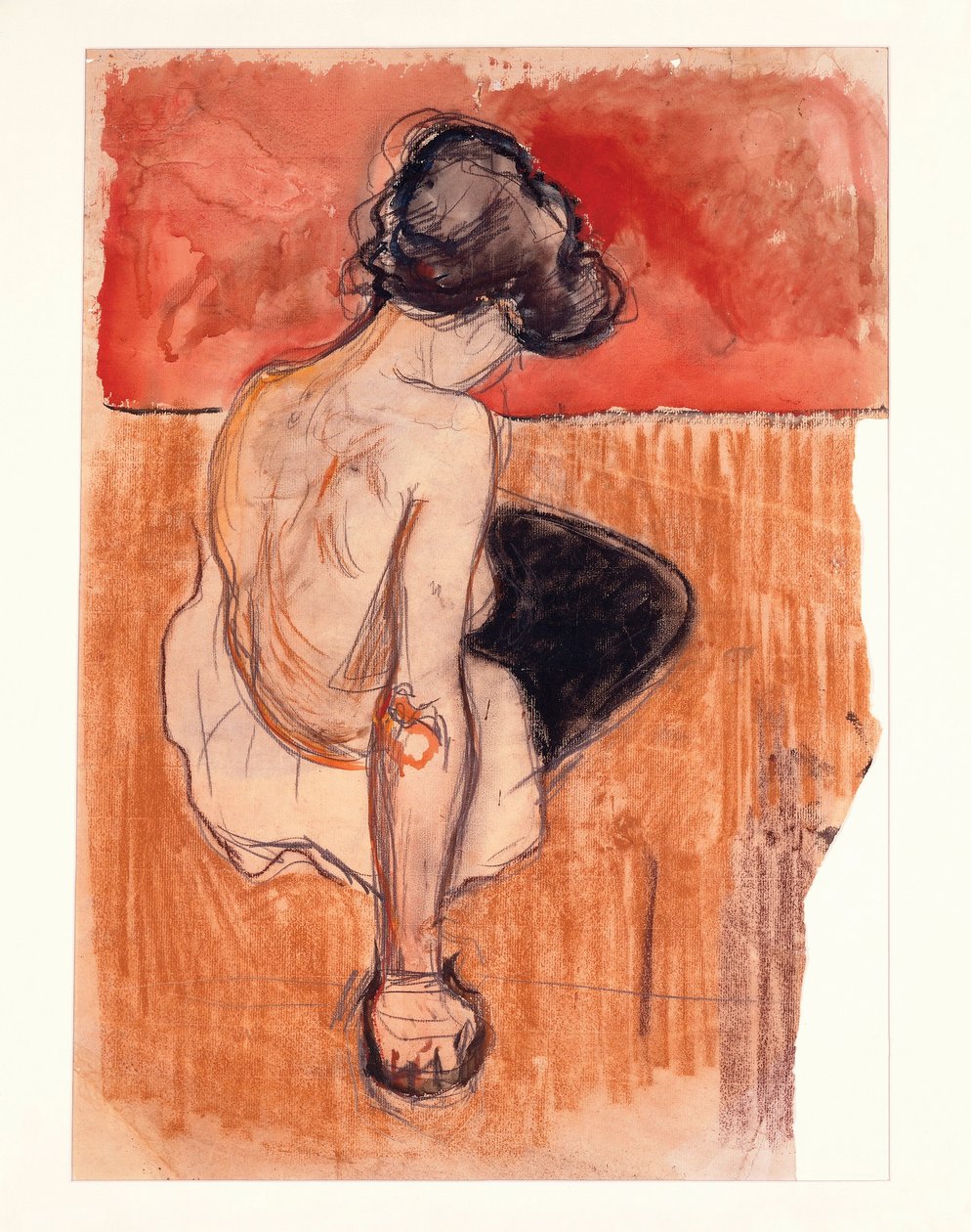Sitting Model بواسطة إدوارد مونش