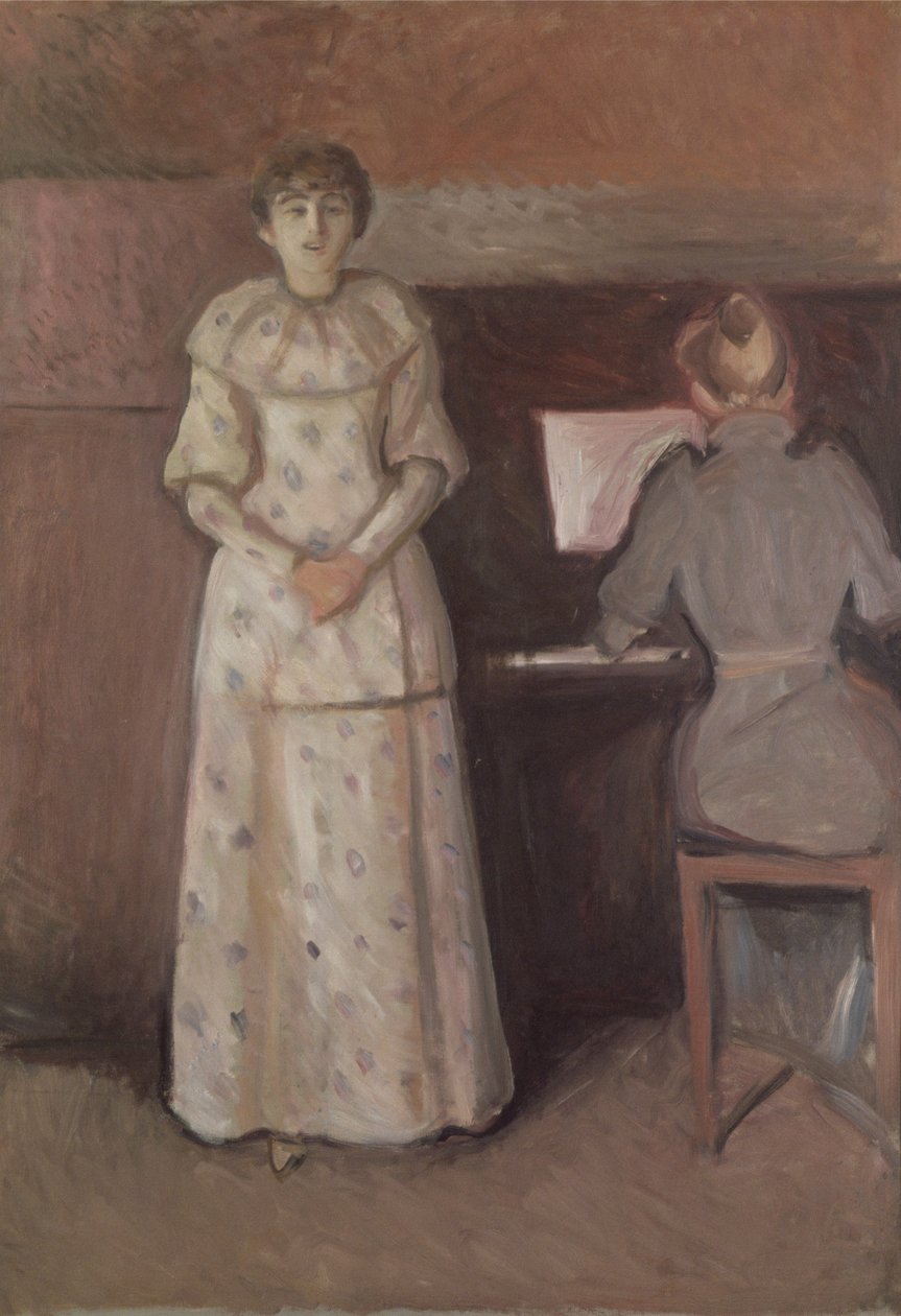 The Two Sisters, Ragnhild and Dagny Juel بواسطة إدوارد مونش