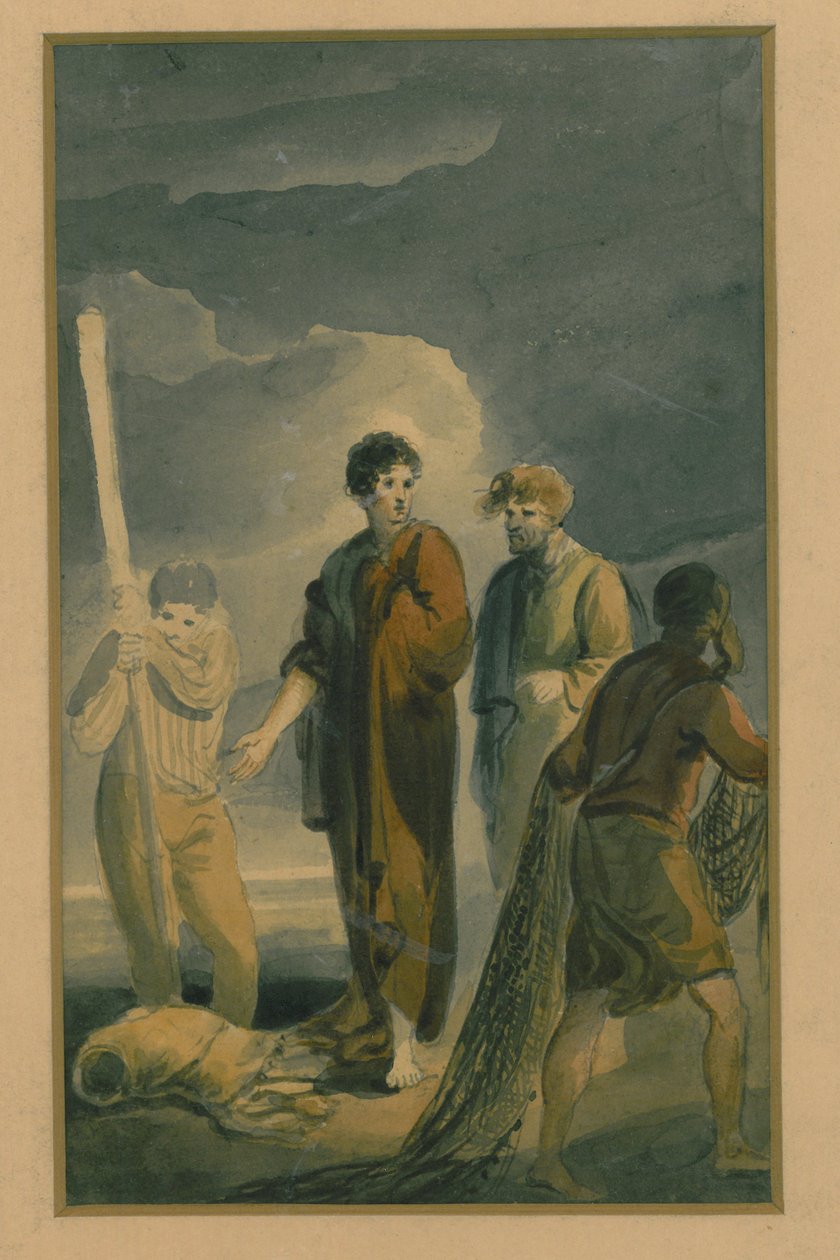 مشهد من "بريكليس ، أمير صور" ، 1790-1819 بواسطة إدوارد بيرد