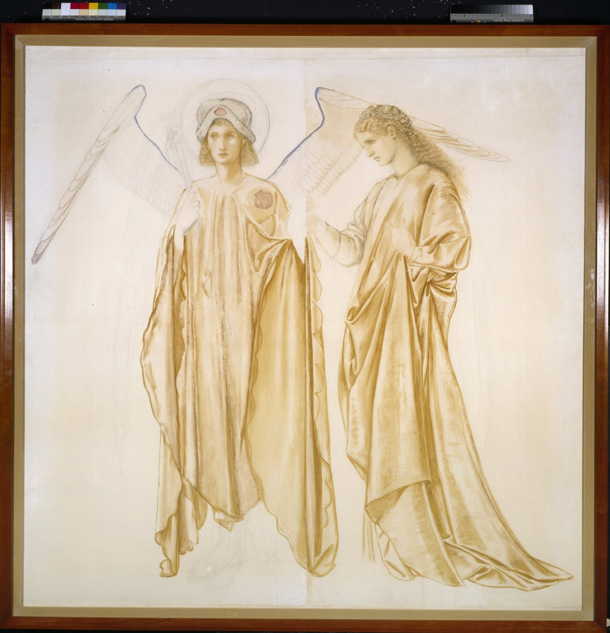 أحب إعادة Alcestis من القبر ، 1863 (ألوان مائية ، ألوان الجسم ، طباشير سوداء وملونة على الورق) بواسطة إدوارد بورن جونز