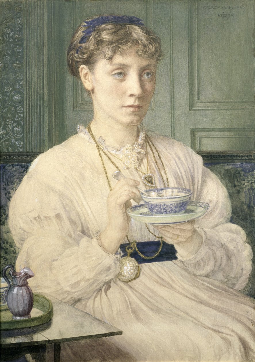 صورة لجورجيانا بورن جونز (1840-1920) ، 1870 بواسطة إدوارد جون بوينتر