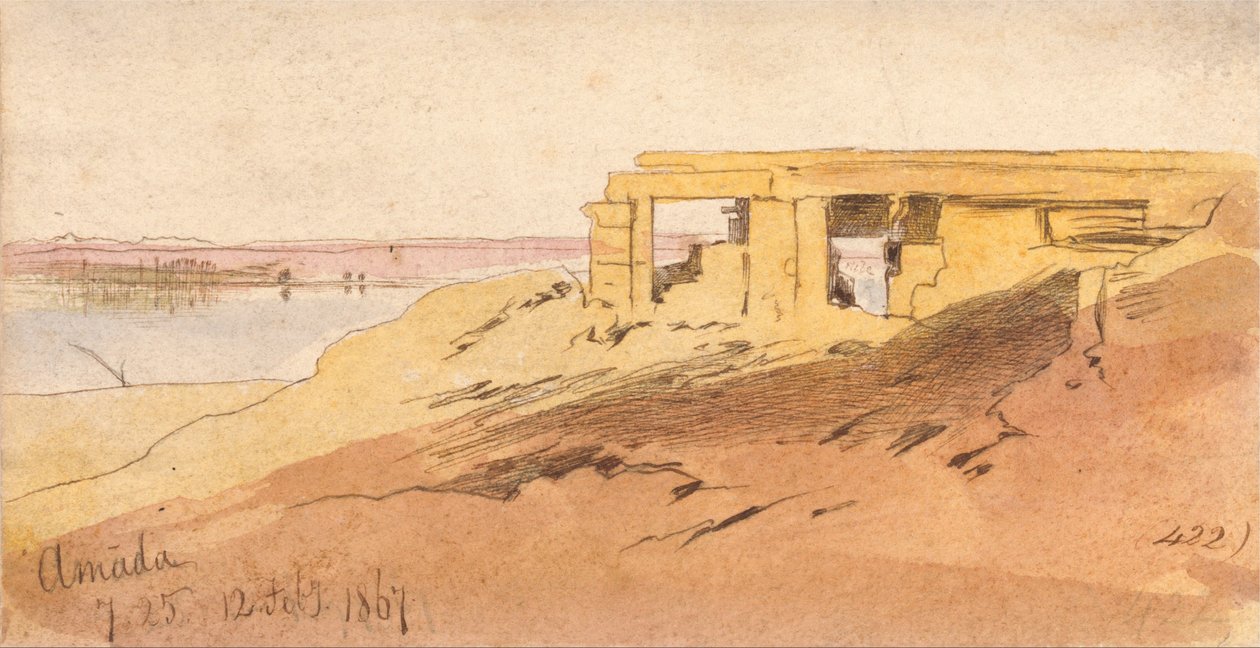 أمادا ، 7-25 صباحًا ، 12 فبراير 1867 (422) بواسطة إدوارد لير