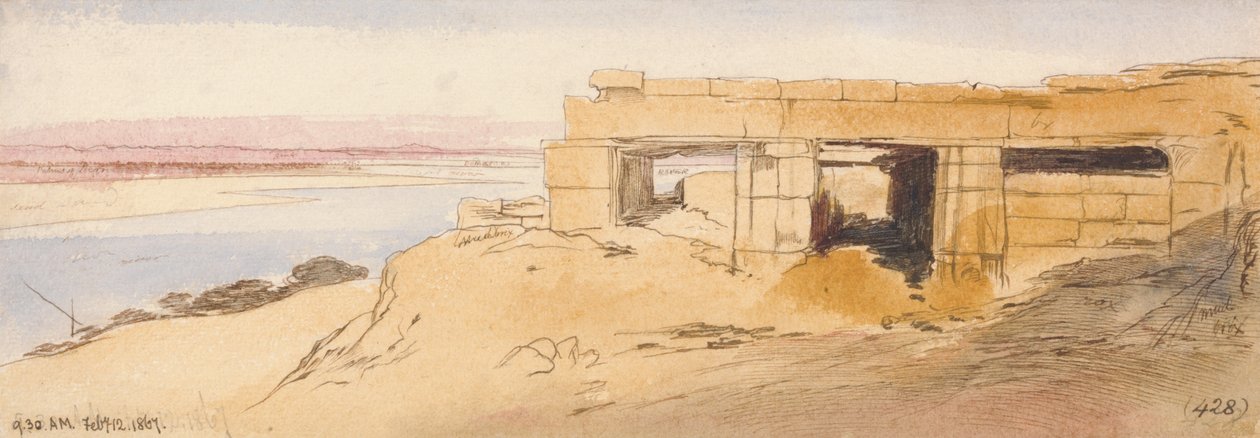 أمادا ، 9-30 صباحًا ، 12 فبراير 1867 بواسطة إدوارد لير