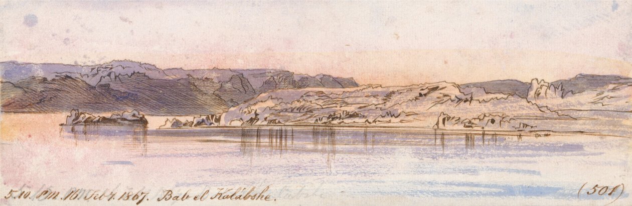 Bab el Kalabshe بواسطة إدوارد لير