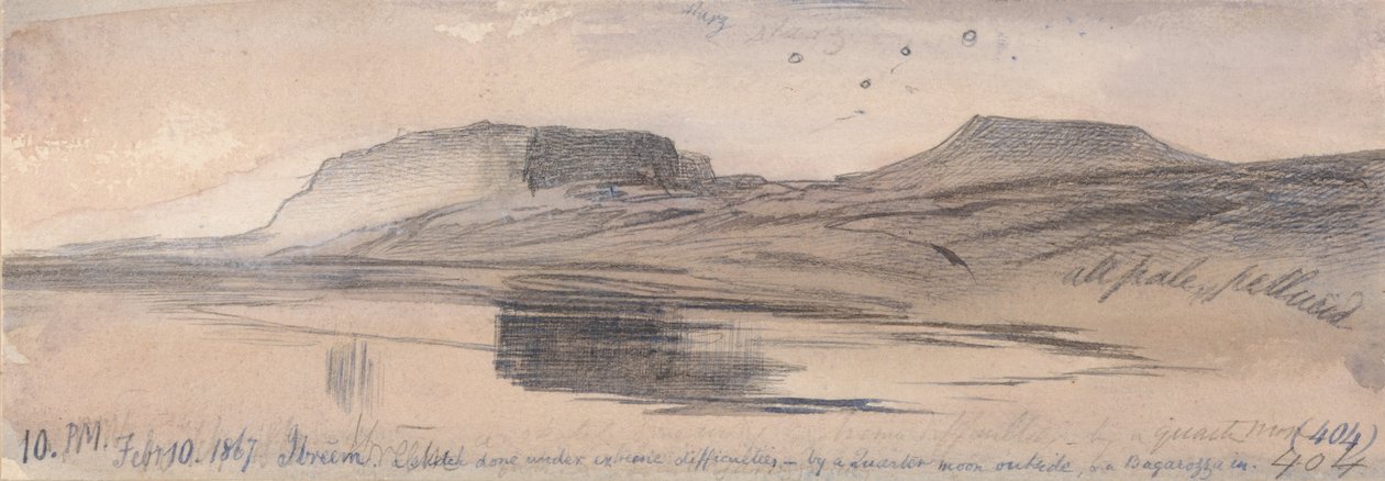 إبراهيم ، 10-00 مساءً ، 10 فبراير 1867 (404) بواسطة إدوارد لير