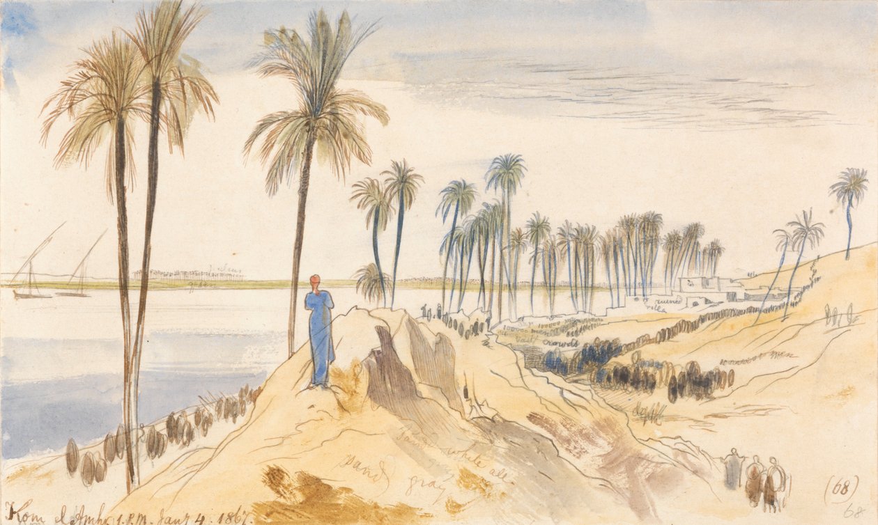 كوم العام ، 1:00 مساءً ، 4 يناير 1867 (68) بواسطة إدوارد لير